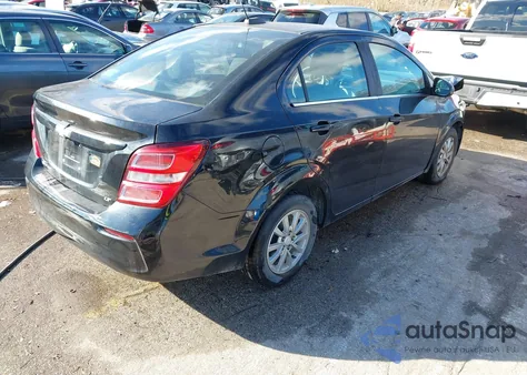2017 Chevrolet Sonic Lt Auto from USA, damaged, VIN 1G1JD5SH4H4148173
